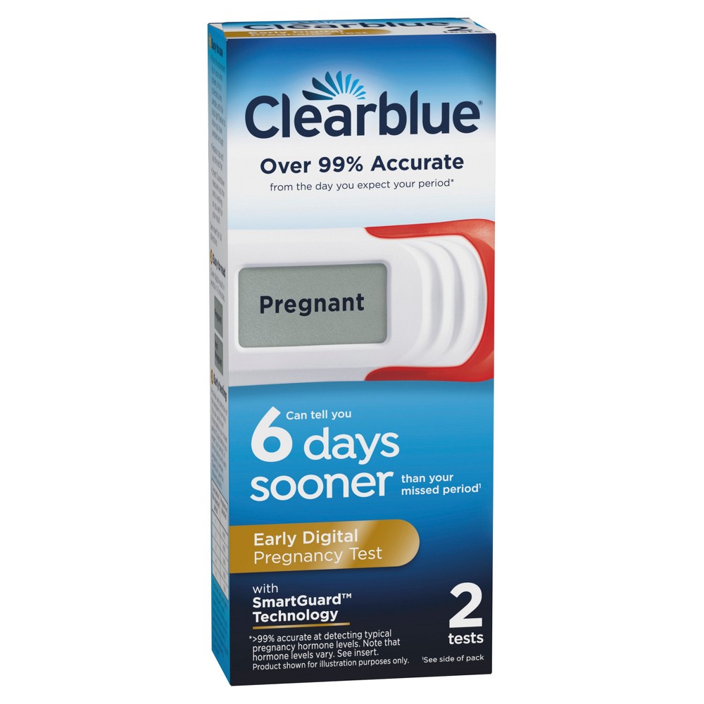 Clearblue Early Digital Pregnancy Test, Detection At Home