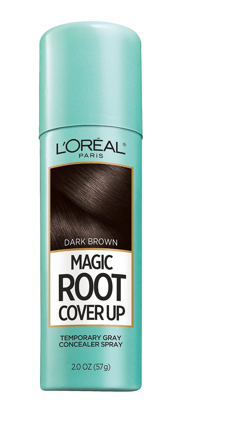 L'Oreal Paris Magic Root Cover Up Temporary Concealer Spray For Gray Dark Brown