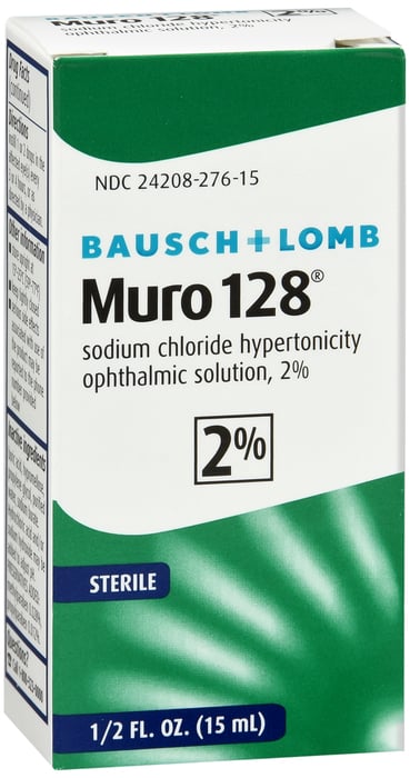 Muro 128 Eye Lubricant Ophthalmic Drops 15 Ml EACH