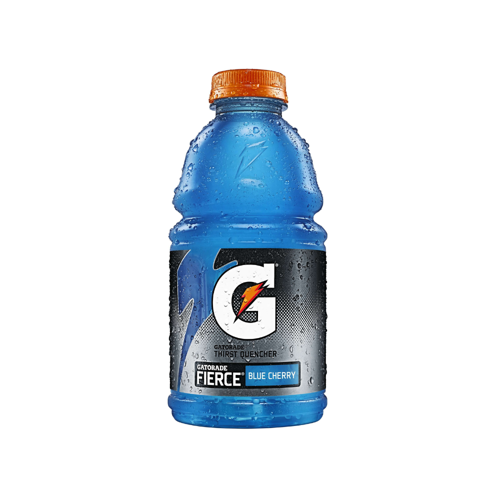 Gatorade Fierce Bold & Intense Blue Cherry Thirst Quencher 28 Fl Oz