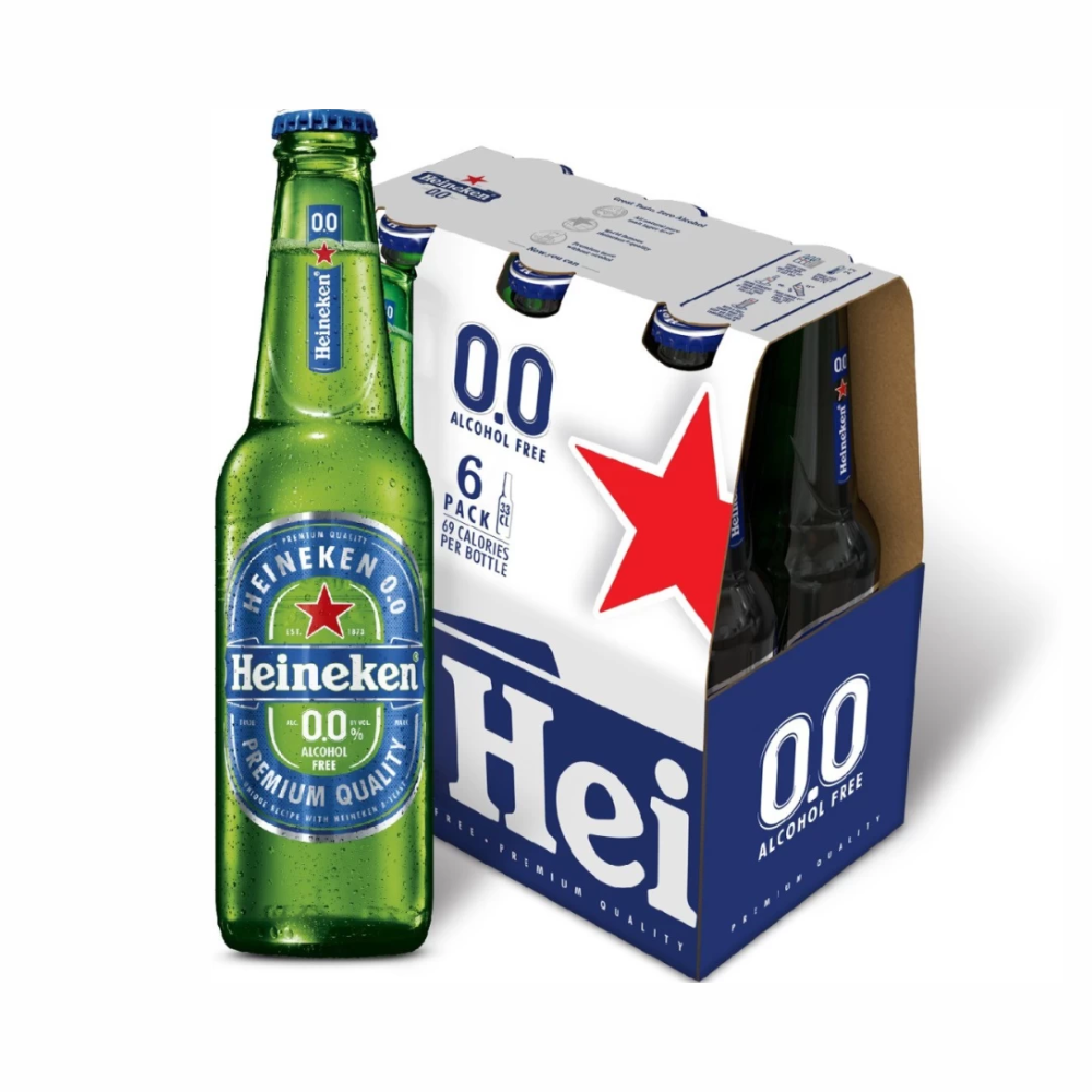 Heineken Non-Alcoholic 12oz 6pk Bottles