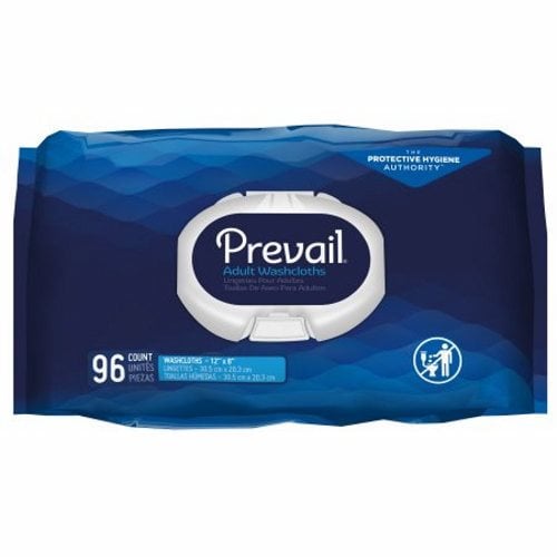 First Quality Personal Wipe Prevail Soft Pack Aloe / Vitamin E Scented 96 Count