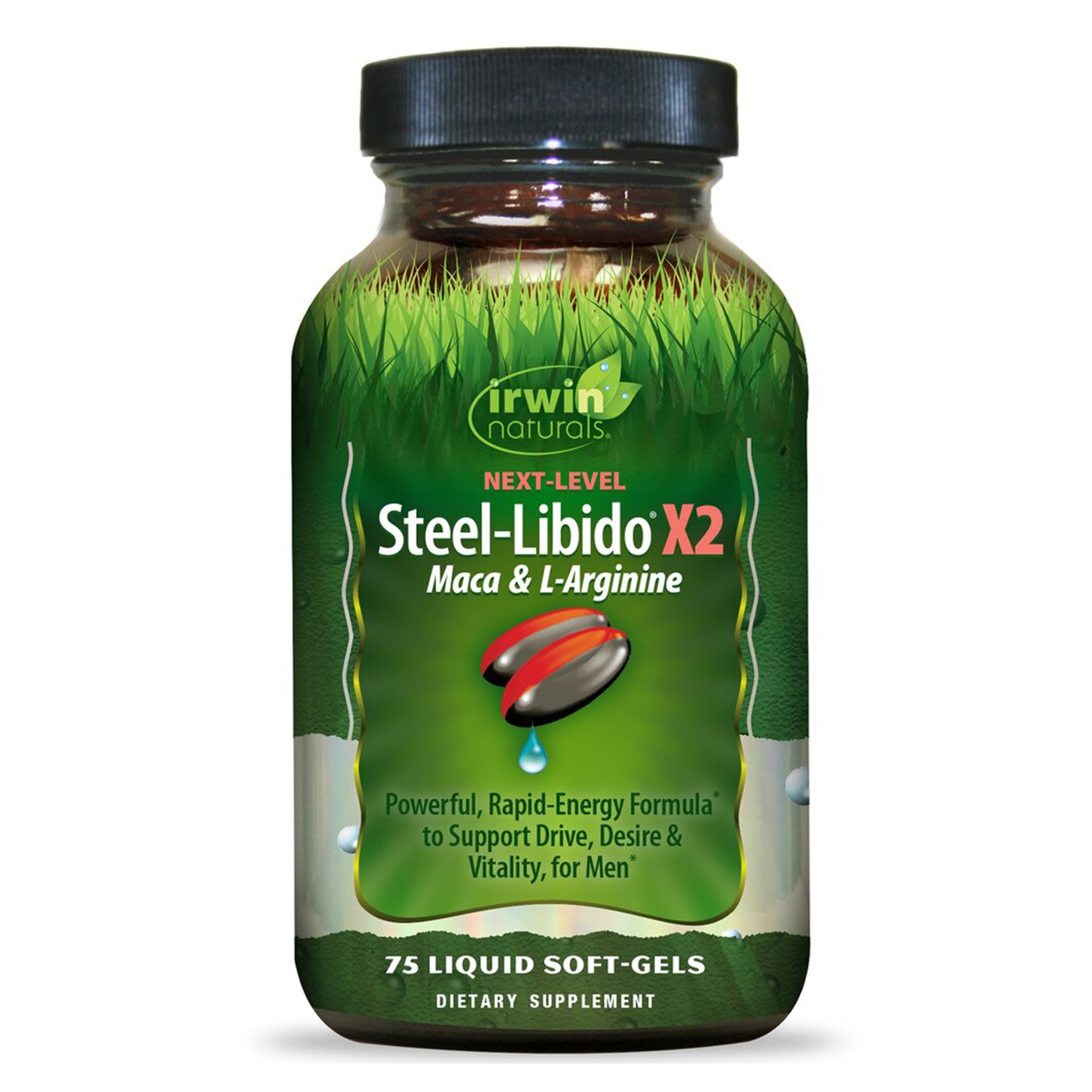 Irwin Naturals Next Level Steel Libido X 75 Liquid Softgel