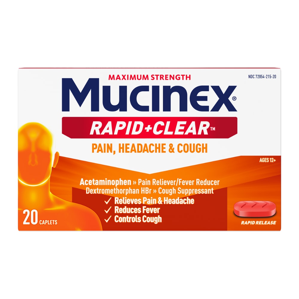 Mucinex Maximum Strength Pain, Headache & Cough