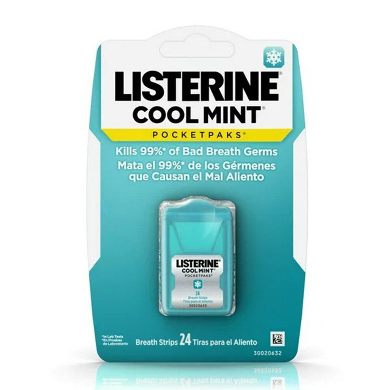 Listerine Cool Mint PocketPaks Breath Strips 24 Ct Pack