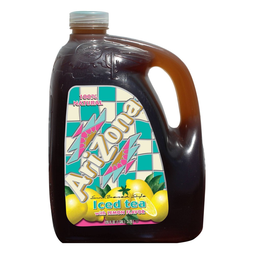 AriZona Iced Tea With Lemon Flavor - 128 Fl Oz Jug