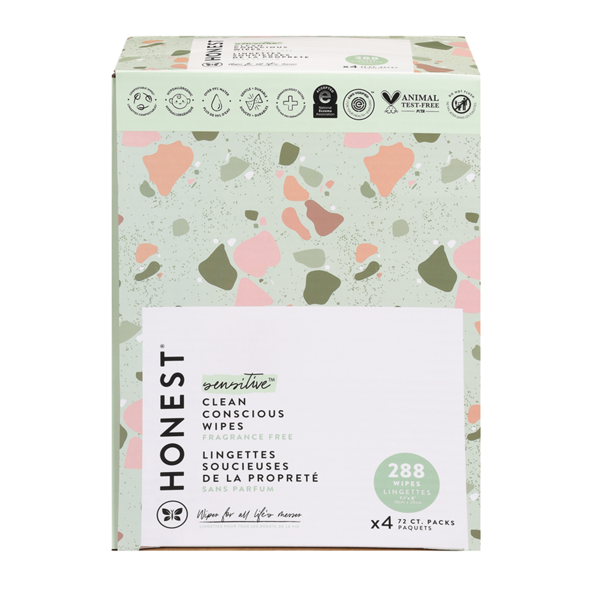 Honest The Company, Baby Wipes, 288 Pieces
