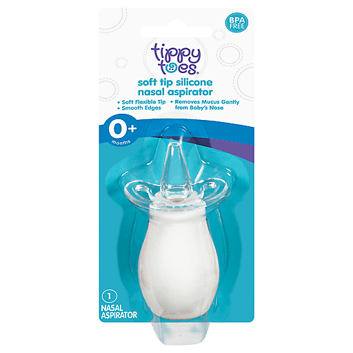 Tippy Toes 0+ Months Soft Tip Silicone Nasal Aspirator