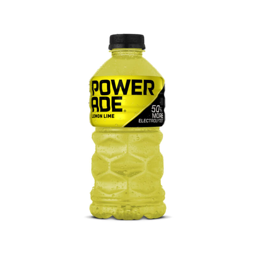 Powerade Lemon Lime Electrolyte Sports Drink, 28 Fl Oz Bottle