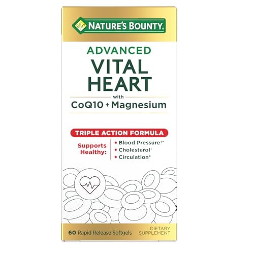 Nature's Bounty Advanced Vital Heart -- 60 Rapid Release Softgels