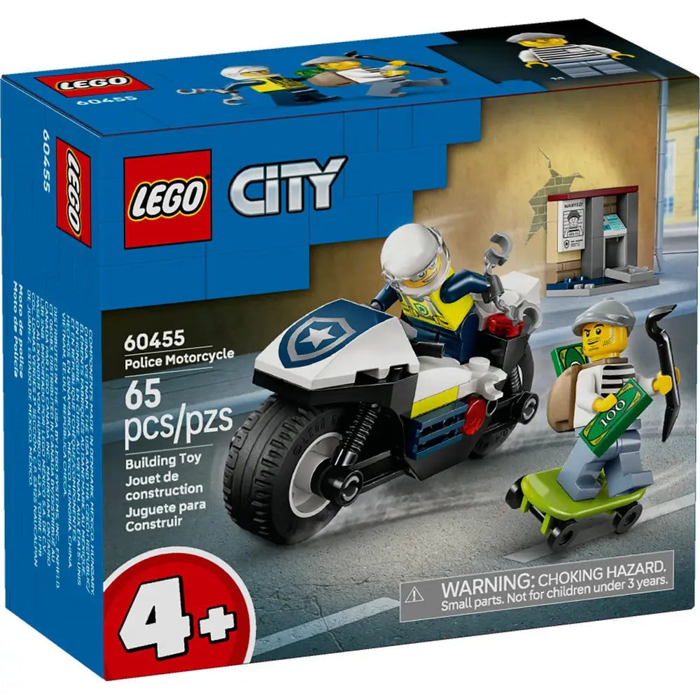 Lego City Police Motorcycle Chase
