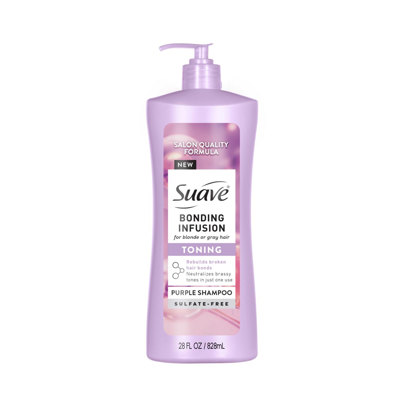 Suave Bonding Infusion Purple Toning Shampoo
