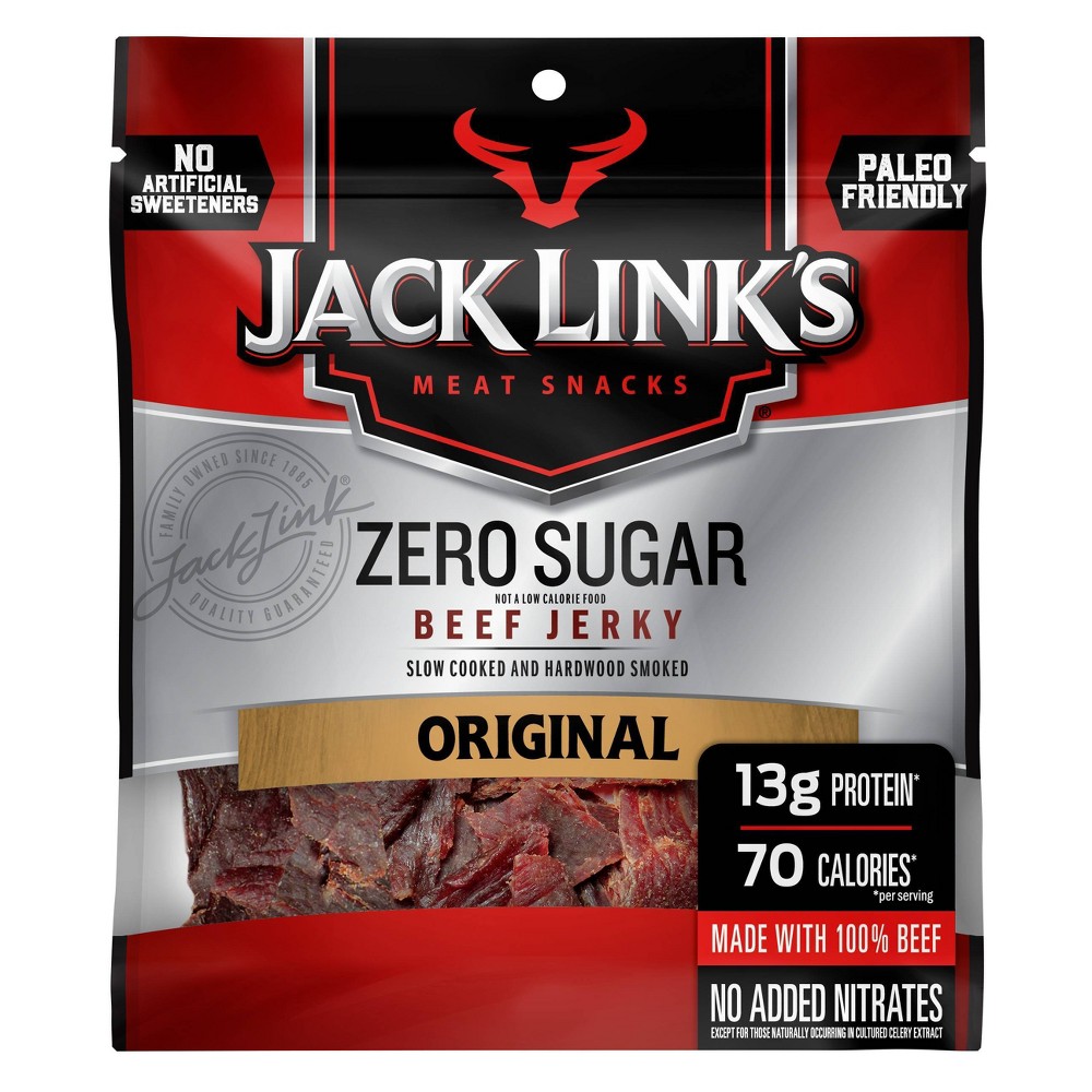 Jack Link's Original Zero Sugar Beef Jerky - 2.3 Ounce