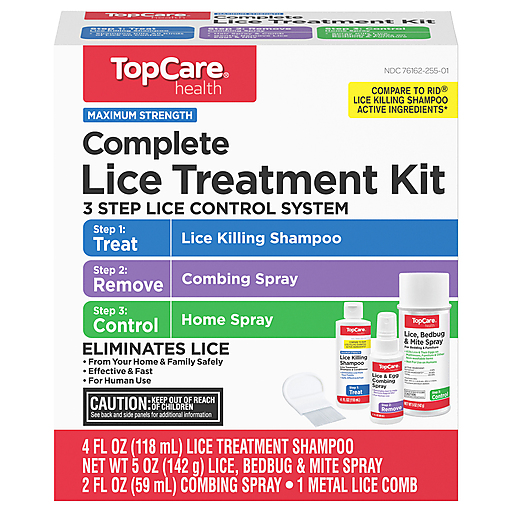 TopCare Health Complete Lice Treatment Kit, 1 Each