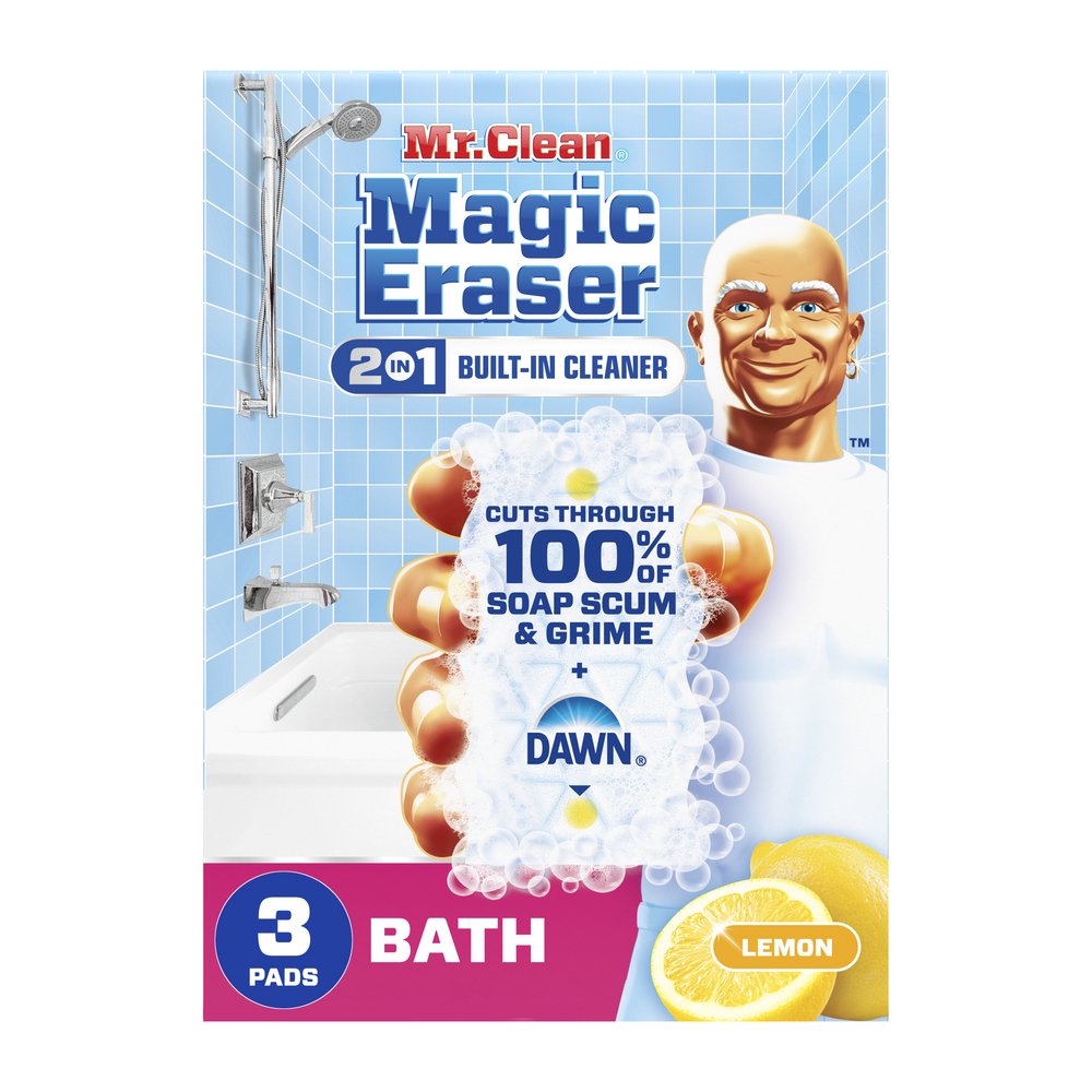 Mr. Clean Magic Eraser Non-scratch Cleaning Pad For All Purpose 4.6 In. L