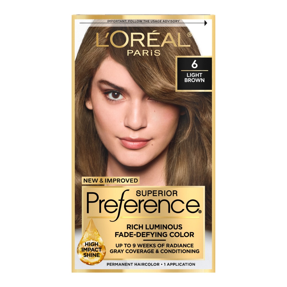 Superior Preference L'Oreal Paris Natural 6 Light Brown Hair Color 1