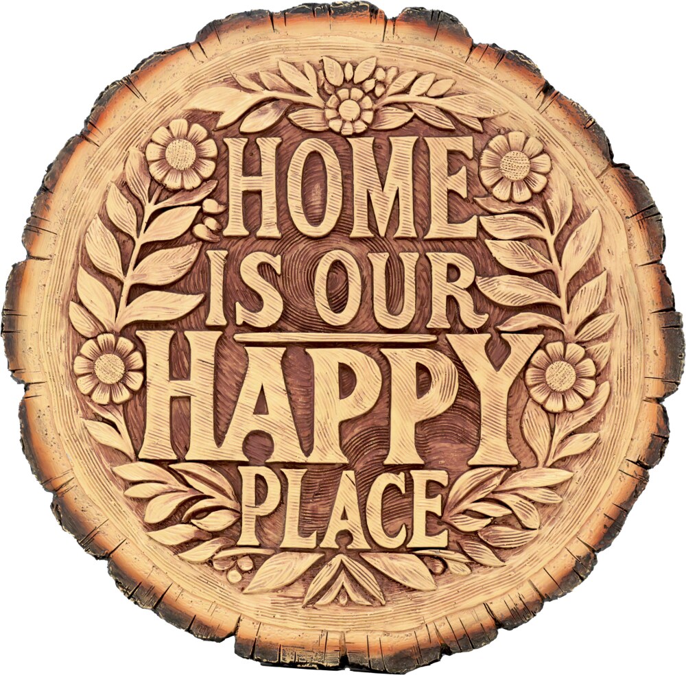 Spoontiques Happy Place Stepping Stone
