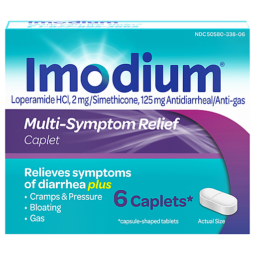 Imodium Multi Symptom Relief, Caplets