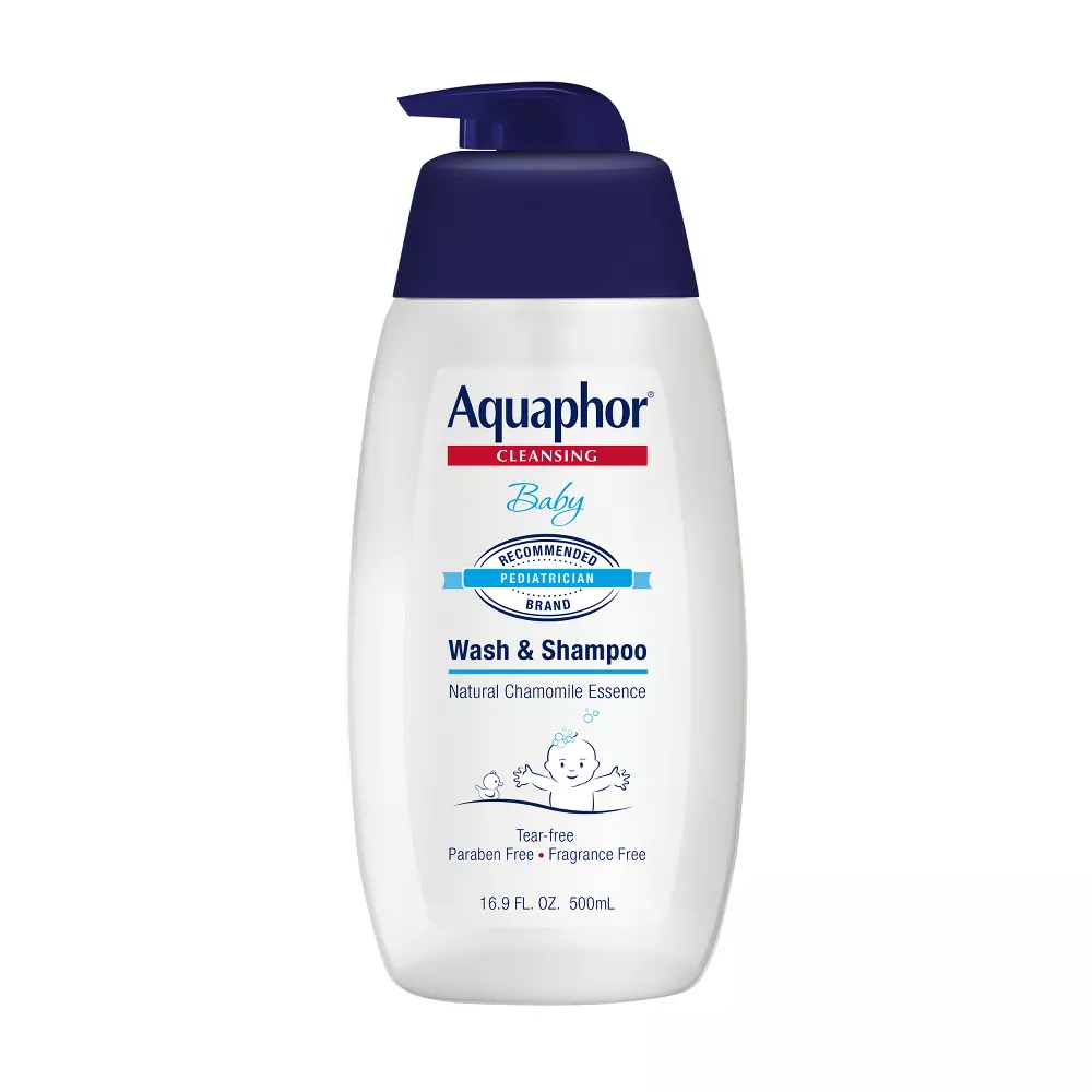 Aquaphor Wash & Shampoo, Chamomile, Baby, Cleansing 16.9 Fl Oz