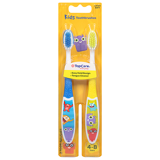 TopCare Kids Toothbrushes 2 ct
