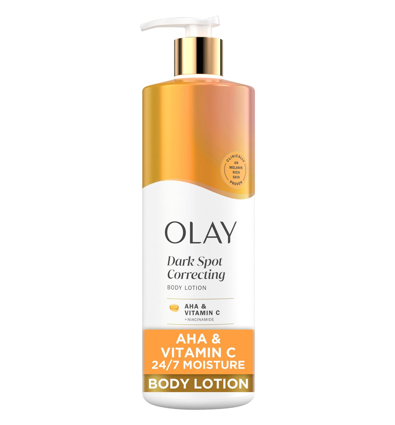 Olay Dark Spot Correcting Body Lotion AHA + Vitamin C 17oz