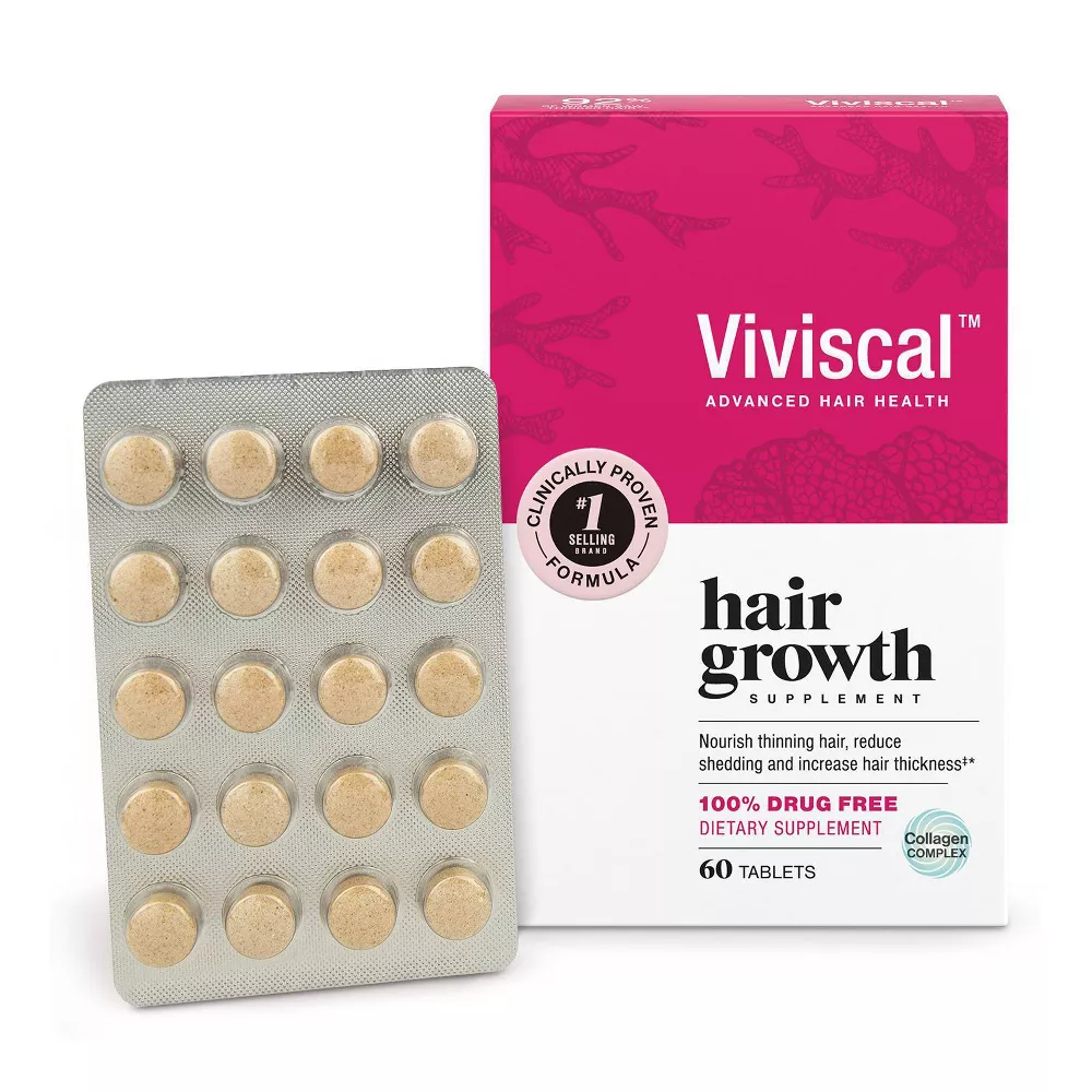Viviscal Advanced Hair Health Supplements 60 Tablets