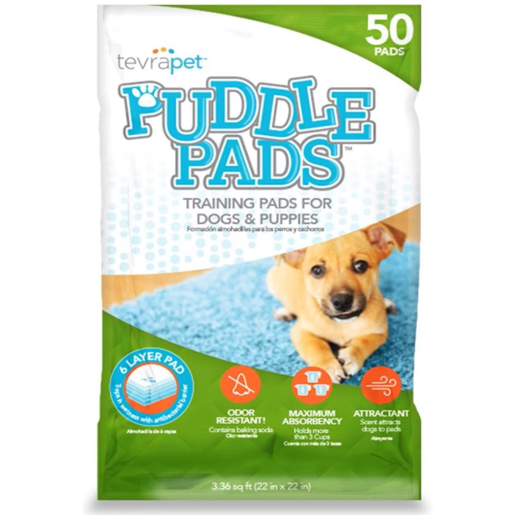 TevraPet Puddle Pads, 50 Count