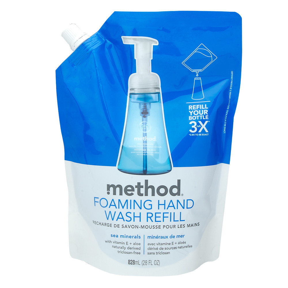Method Foaming Hand Soap Refill Sea Minerals - 28oz