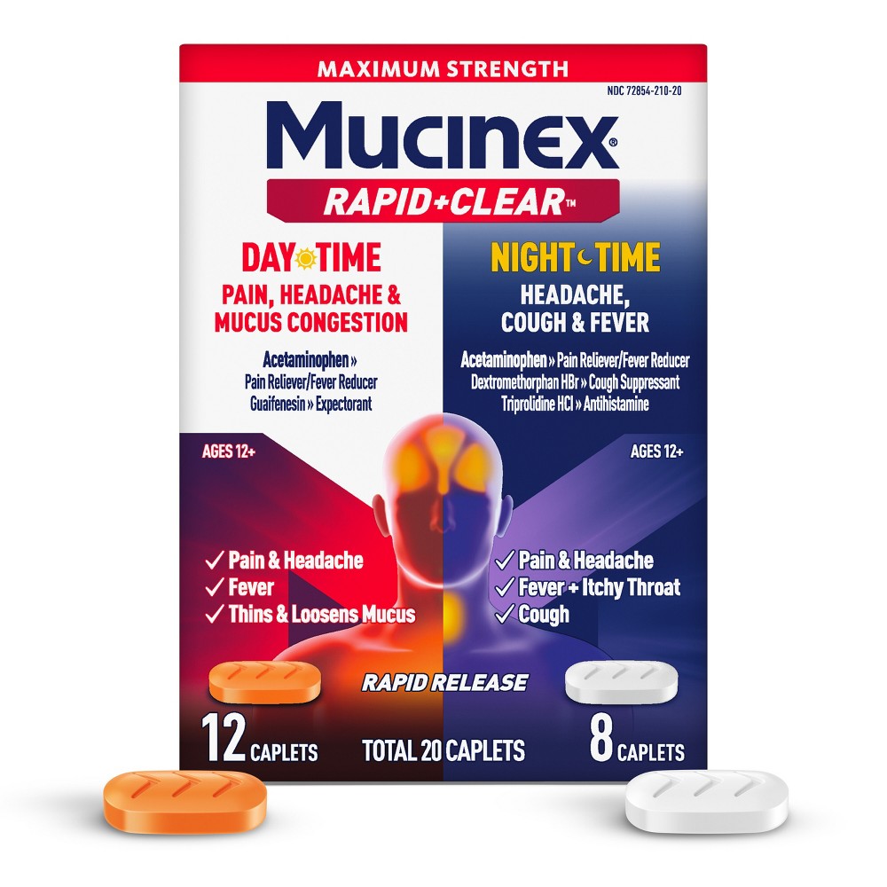 Mucinex Mnex Rc Pain Hdc Mucus Nighttime
