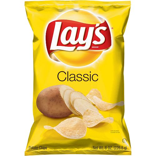 Lay's Potato Chips, Classic Flavor, 8oz