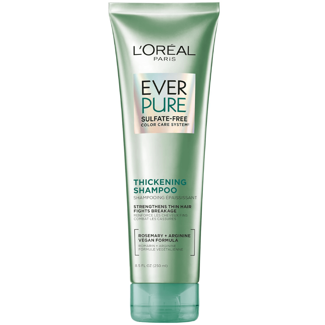 L'Oreal Paris Ever Strong Thickening Sulfate Free Shampoo For Thin Hair, 8.5 Fl. Oz