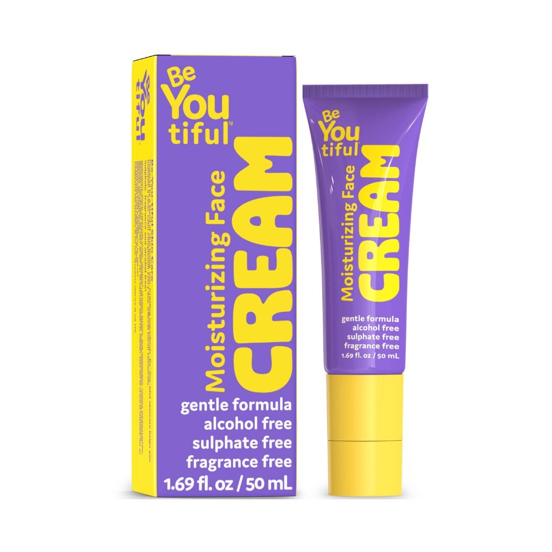 BeYoutiful Moisturizing Face Cream Fragrance Free - 1.69 Fl Oz