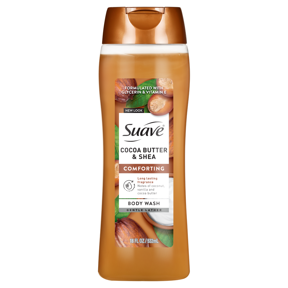 Suave Comforting Body Wash Cocoa Butter & Shea 18oz