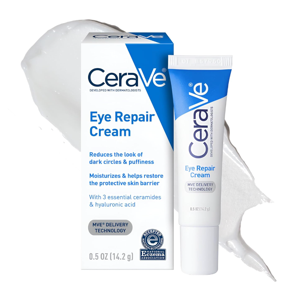Cerave Under Eye Cream Repair For Dark Circles And Puffiness - .5oz