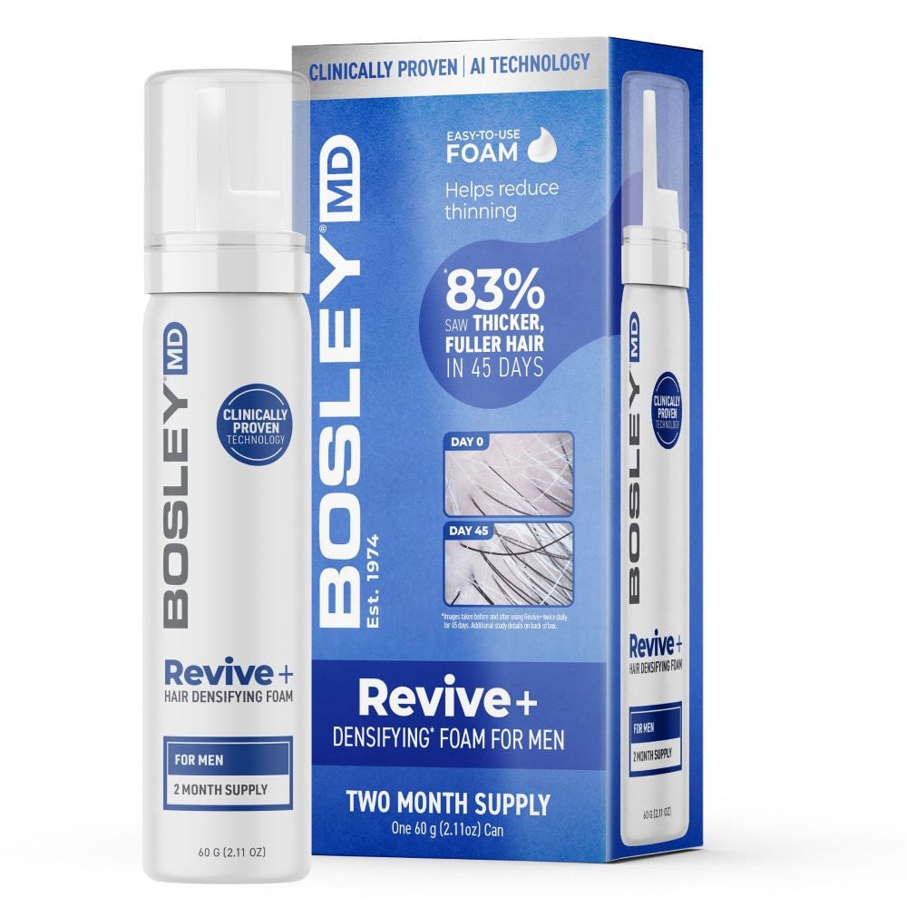 BosleyMD Men's Revive + Densifying Treatment Foam