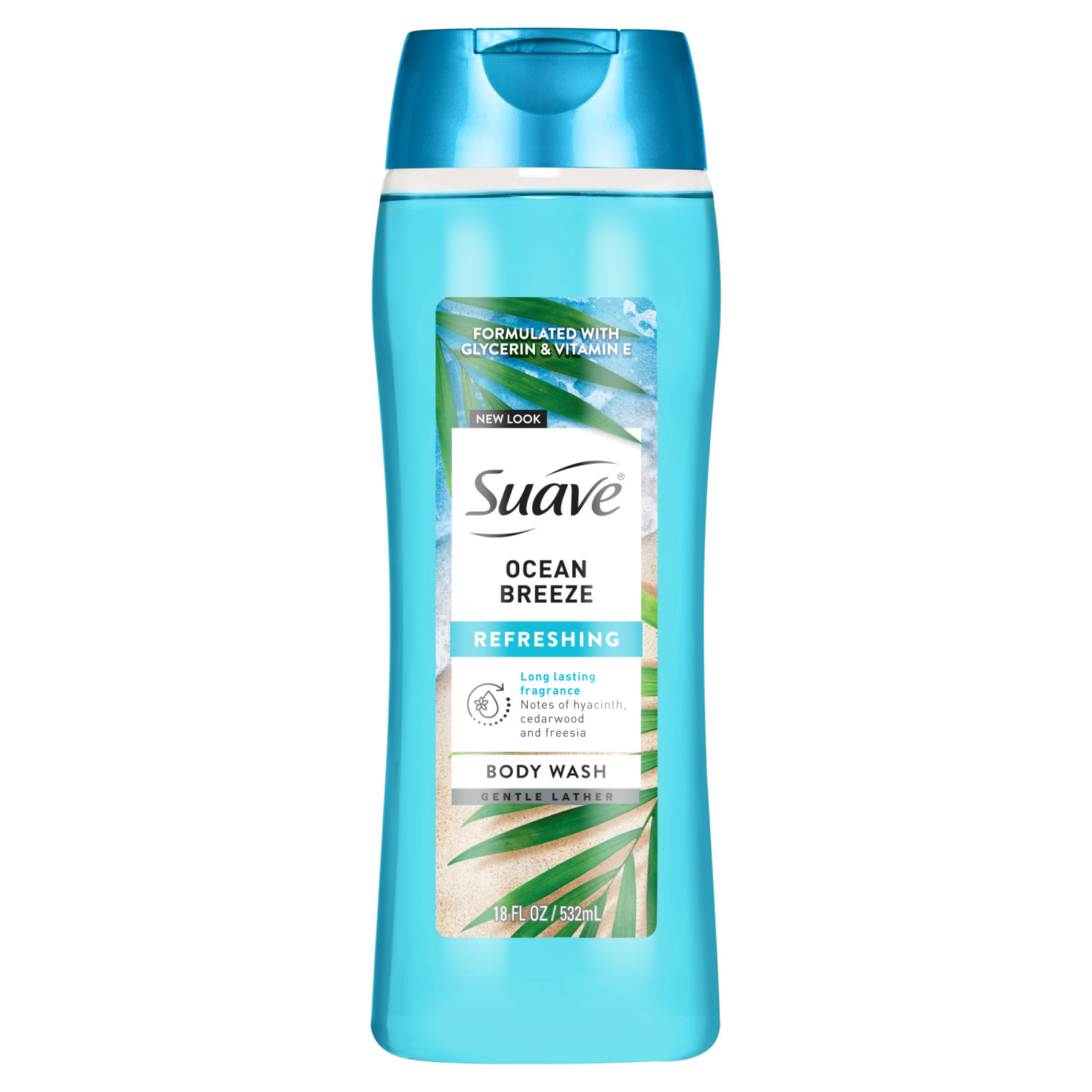 Suave Refreshing Body Wash Ocean Breeze 18oz