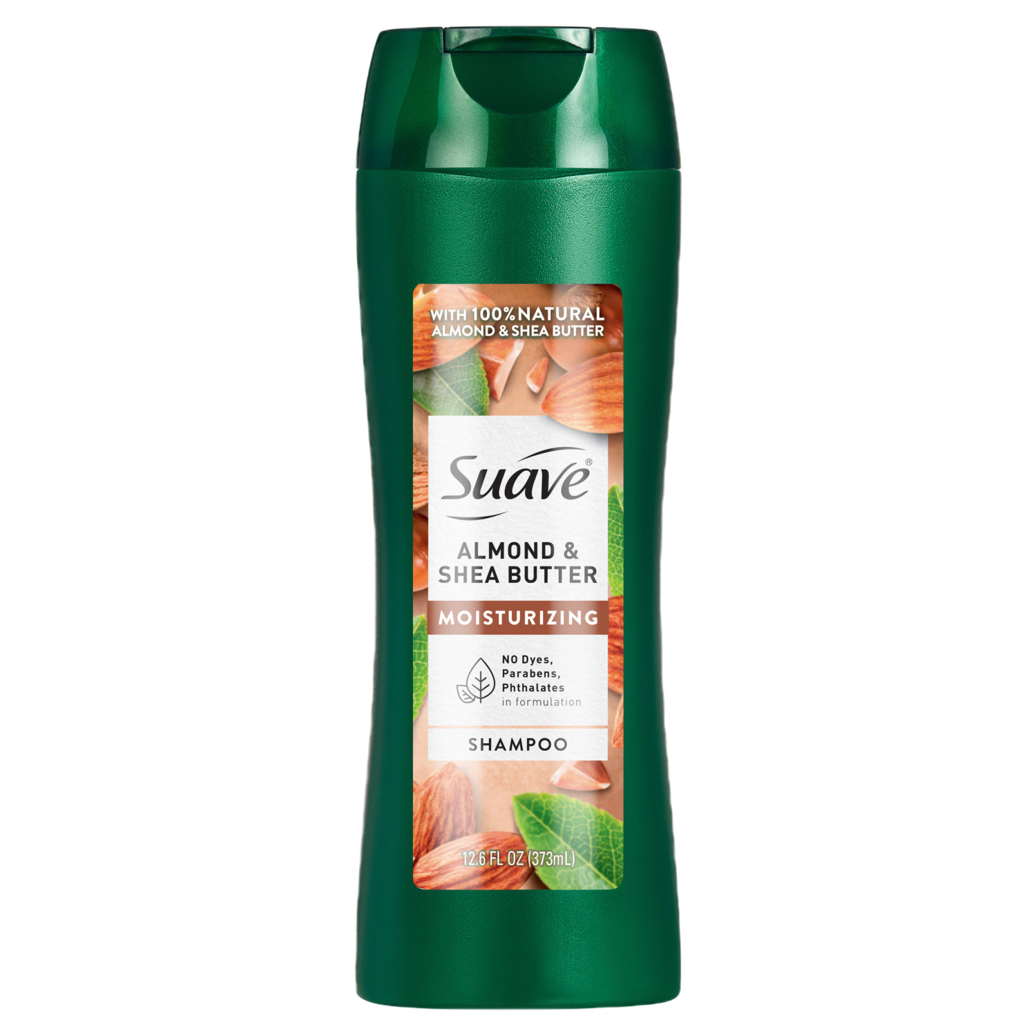 Suave Moisturizing Shampoo With 100% Natural Almond & Shea Butter 12.6 FL OZ