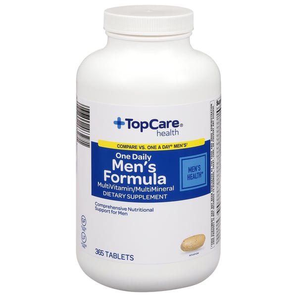 TopCare Health One Daily Men’s Formula Multivitamin/Multimineral – 365 Tablets