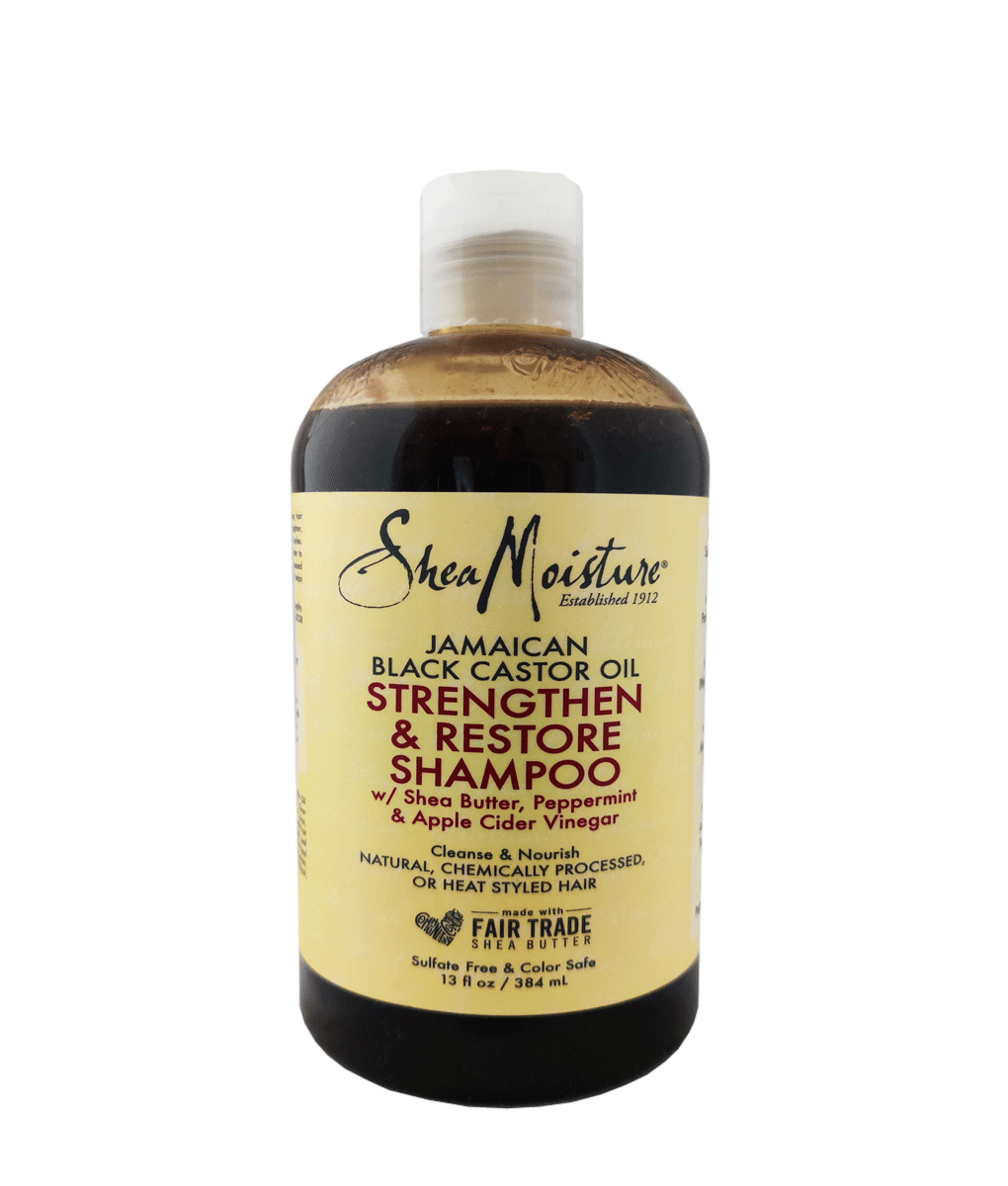 Shea Moisture Strengthen & Restore Jamaican Black Castor Oil Shampoo 13 Fl Oz