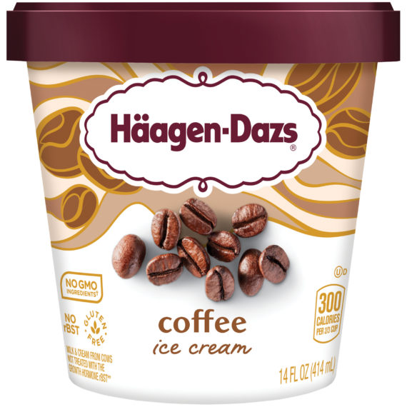 Haagen-Dazs Ice Cream, Coffee, 14 Fl. Oz. Cup