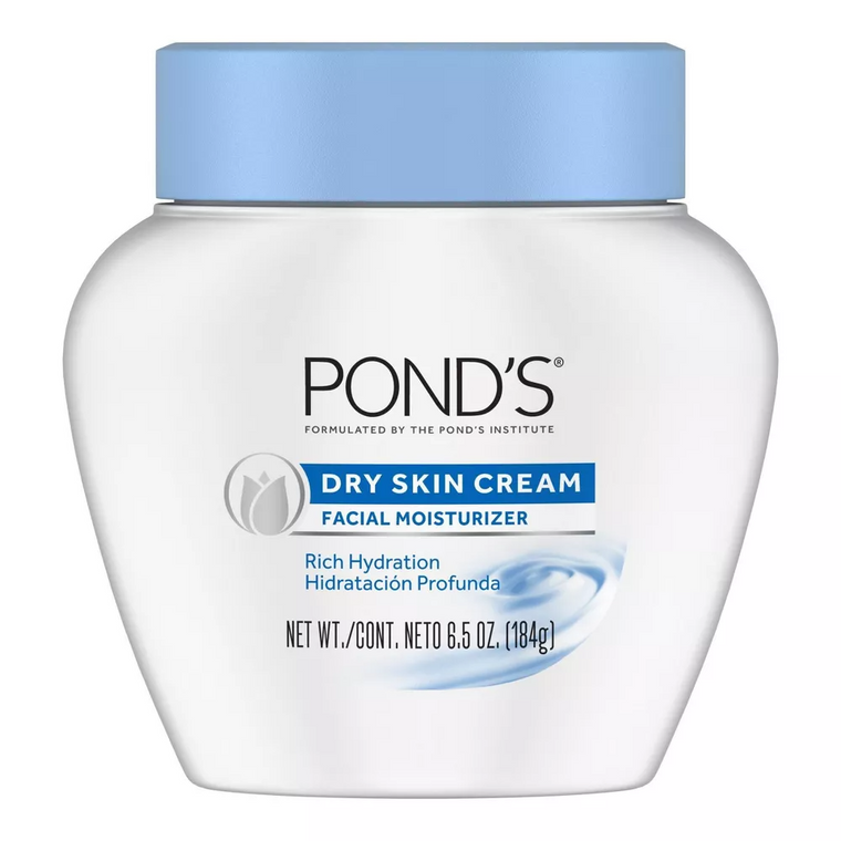 Pond's Dry Skin Cream Facial Moisturizer 6.5 Ounce