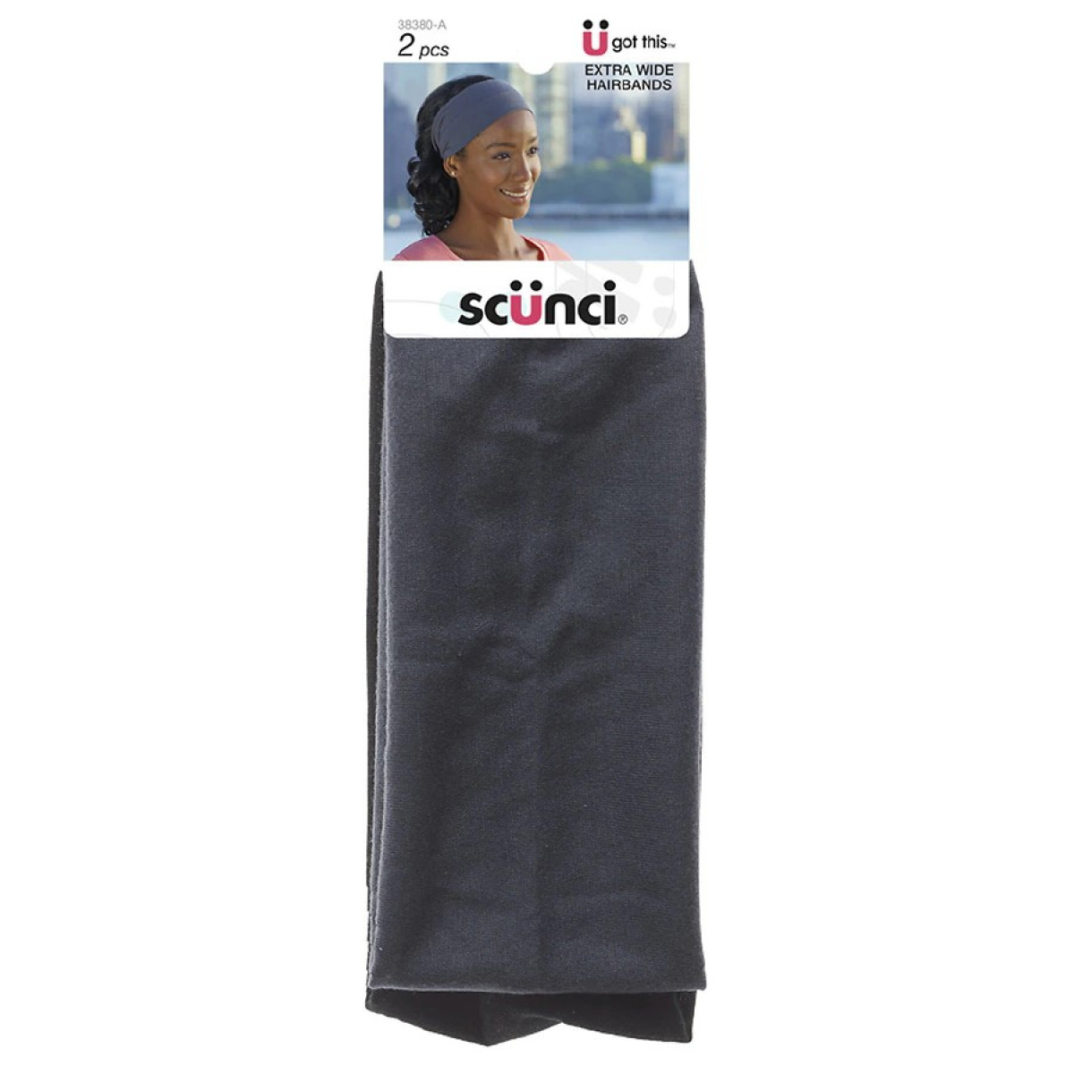 Scunci Conair Headbands, Extra Wide