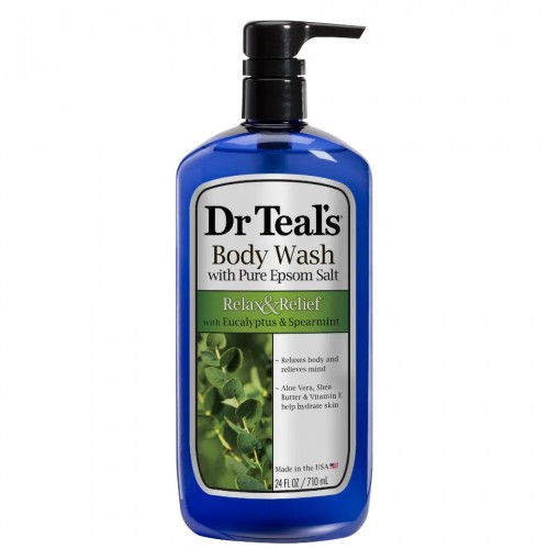 Dr Teals Body Wash Eucalyptus 710ml