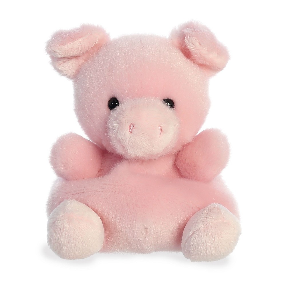 Aurora Palm Pals 5\" Wizard Pig Pink Stuffed Animal