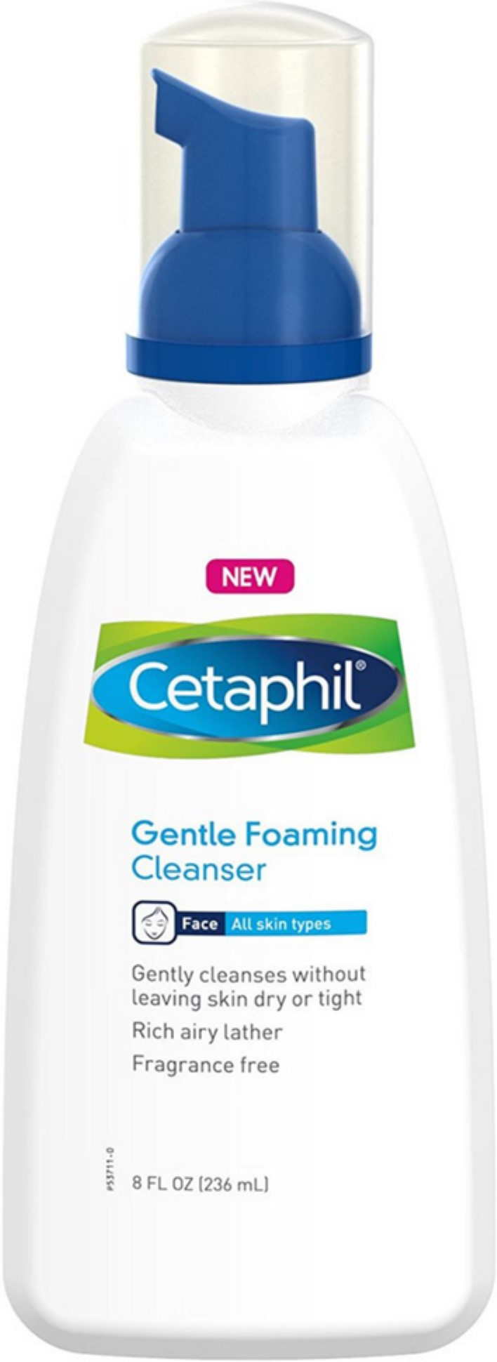 Cetaphil Gentle Facial Foaming Cleanser For All Skin Types, 237ml