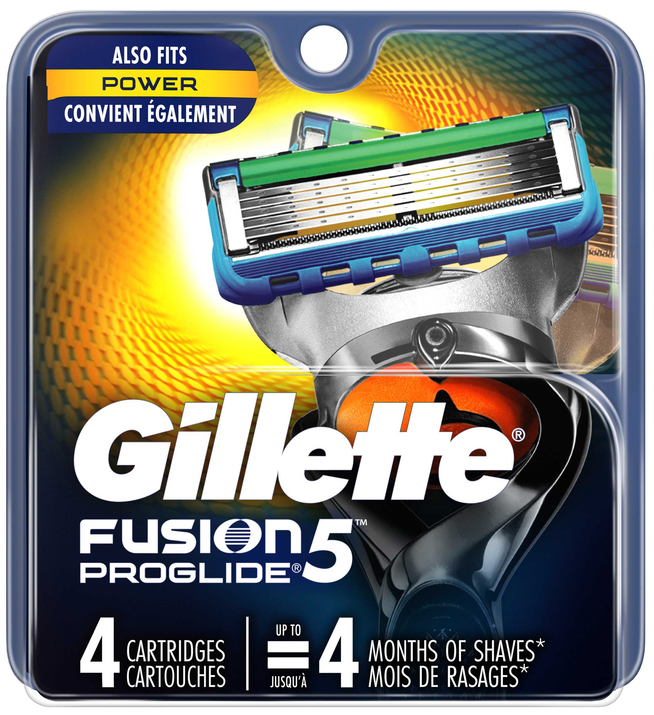 Gillette Fusion Proglide 5 Cartridges 4ct