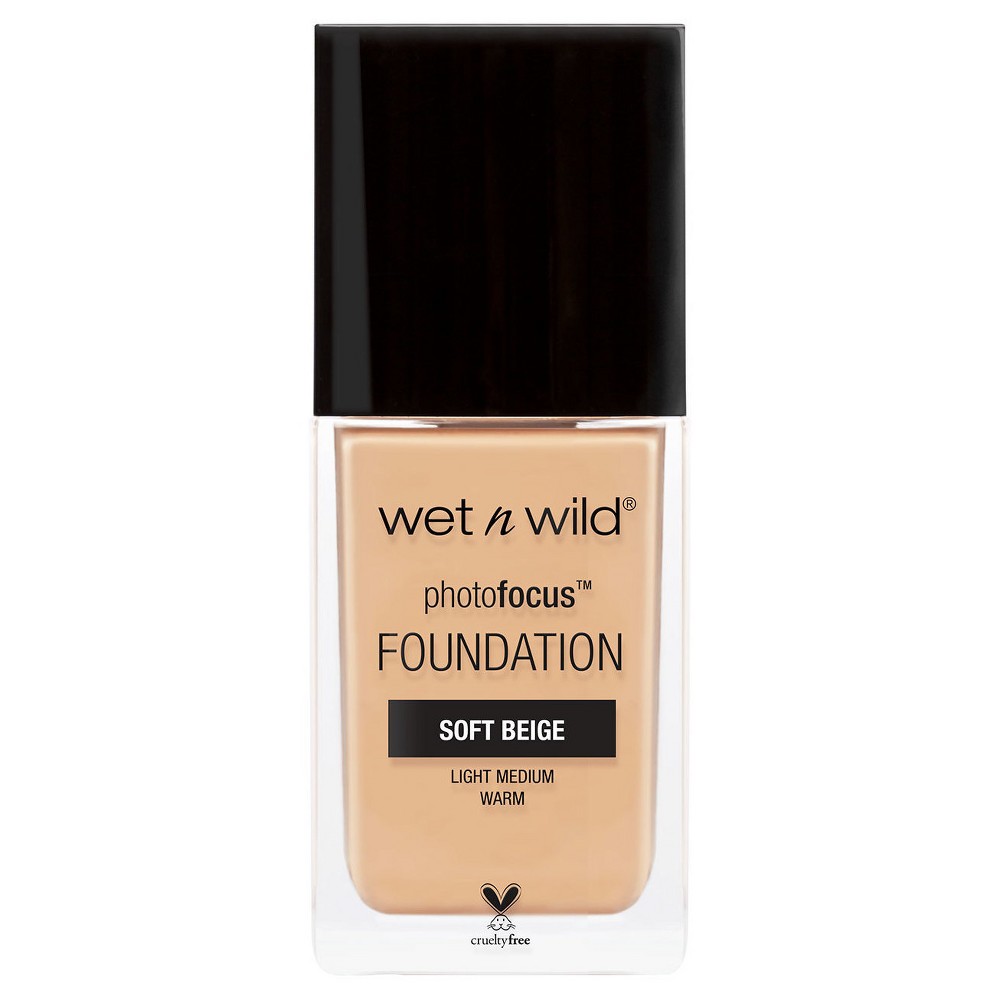 Wet N Wild Photo Focus Foundation - Soft Beige - 1.06 Fl Oz