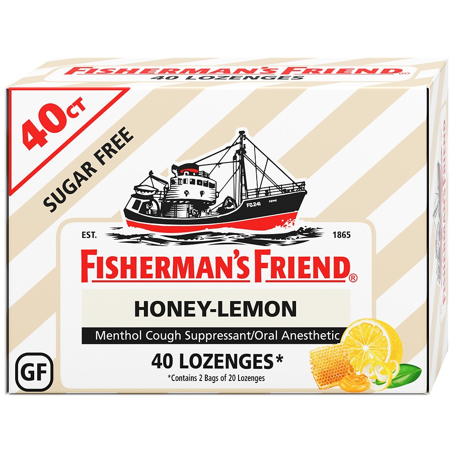 Fisherman's Friend Sugar Free Honey-Lemon Lozenges