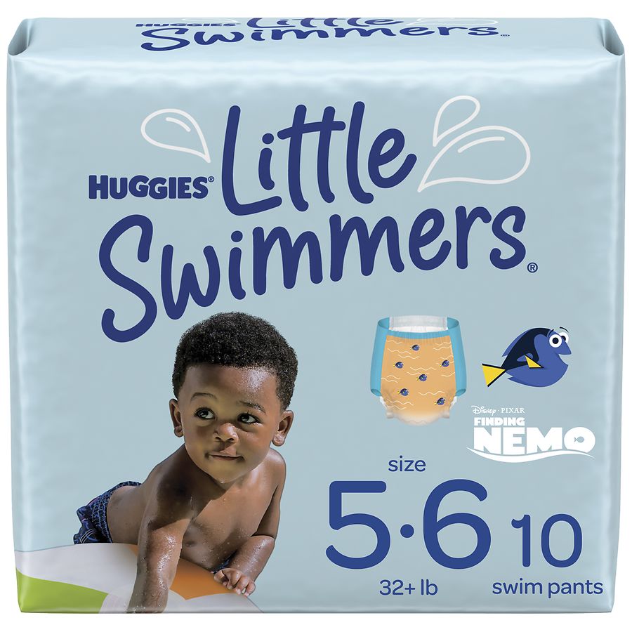 Huggies Little Swimmers Swim Diapers Size 5-6