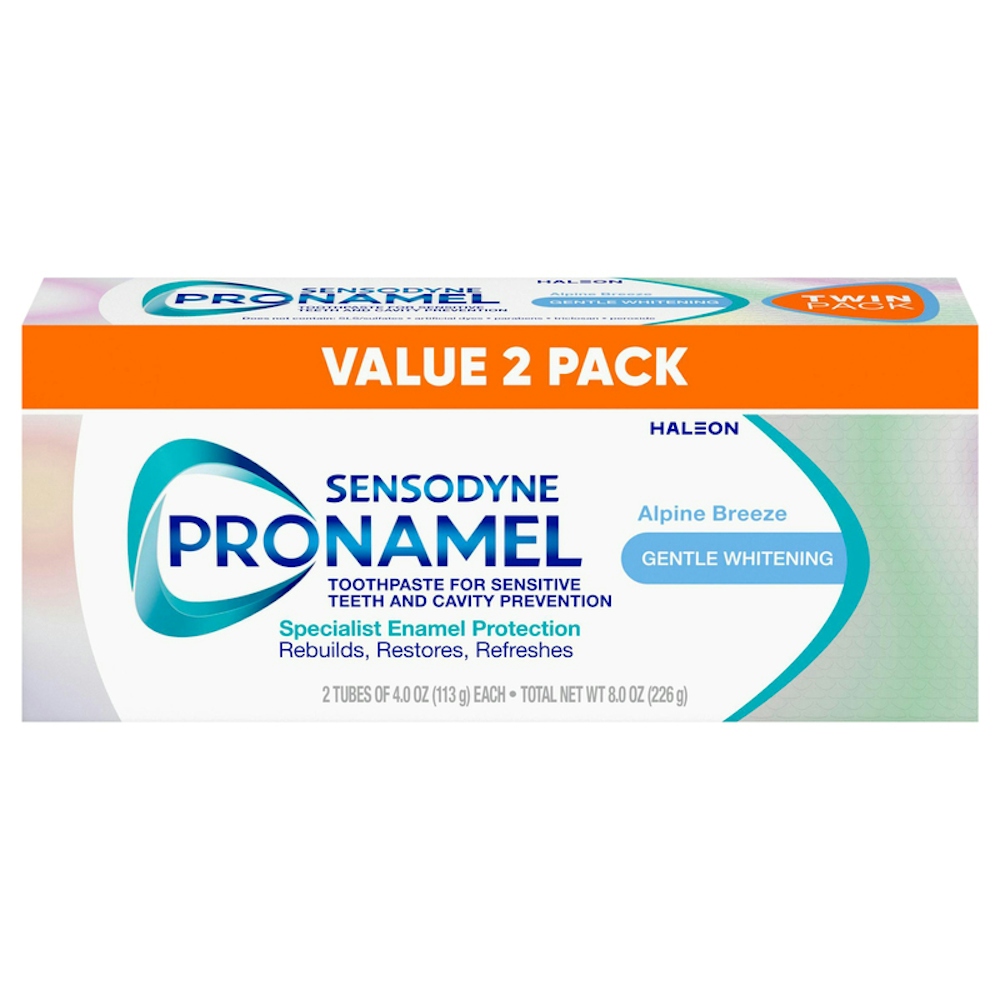 Sensodyne Pronamel Gentle Whitening Toothpaste Alpine Breeze Twin Value Pack